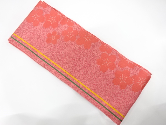JAPANESE YUKATA OBI / WOVEN SAKURA